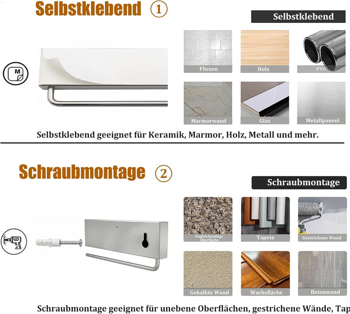 Magnetleiste Messer 43cm, Starker Magnet Messerhalter für Messer, 43cm