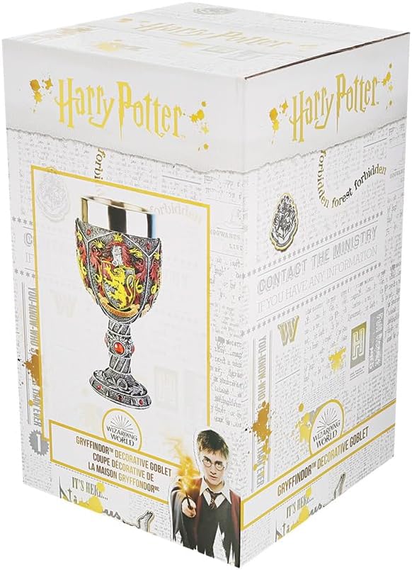 Wizarding World of Harry Potter Gryffindor Decorative Goblet, 1 Stück (1er Pack) Modern, Modern