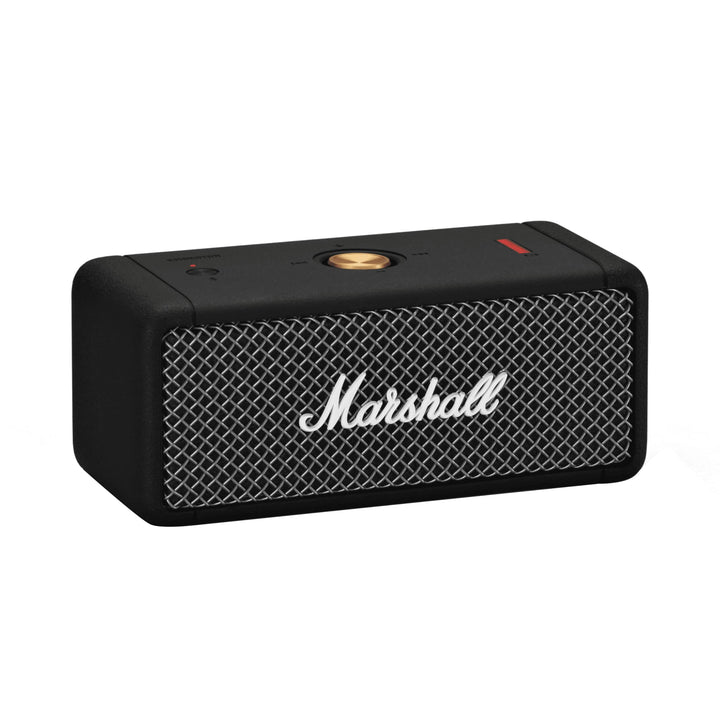Marshall Emberton Bluetooth Tragbarer Lautsprecher, Kabelloser, Wasserabweisend - Schwarz Schwarz Tr