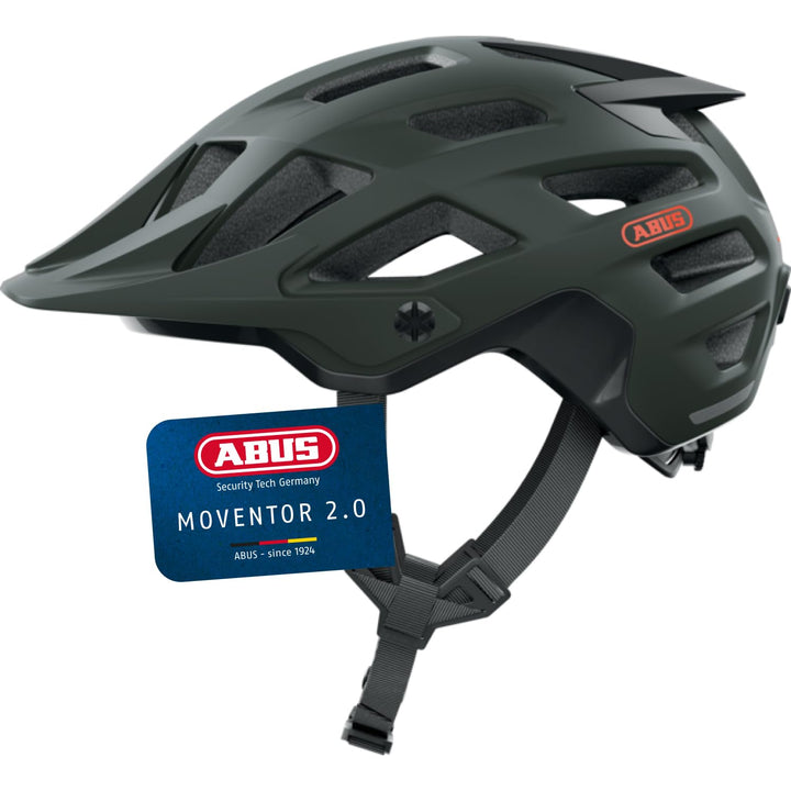 ABUS MTB-Helm Moventor 2.0 - komfortabler Fahrradhelm fürs Gelände - All-Mountain-Helm - für Damen u