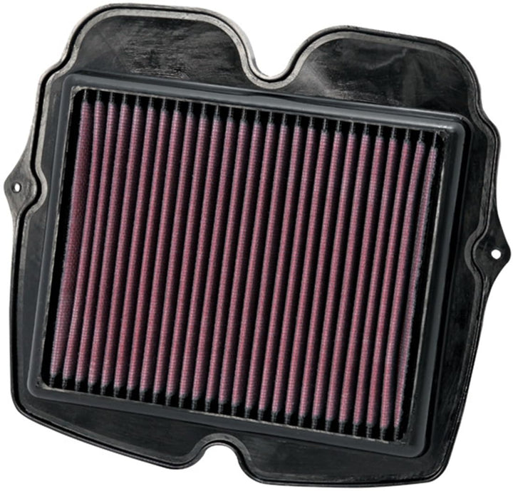 K&amp;N HA-1110 Motorrad Tauschluftfilter Rot