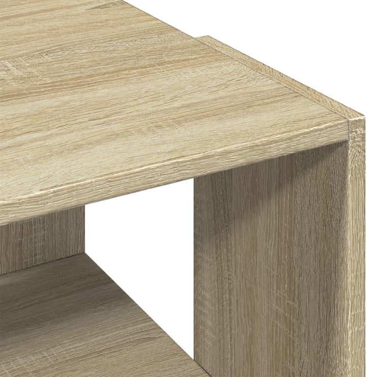 vidaXL Couchtisch, Beistelltisch mit Stauraum, Kaffeetisch Sofatisch für Wohnzimmer, Teetisch Tisch