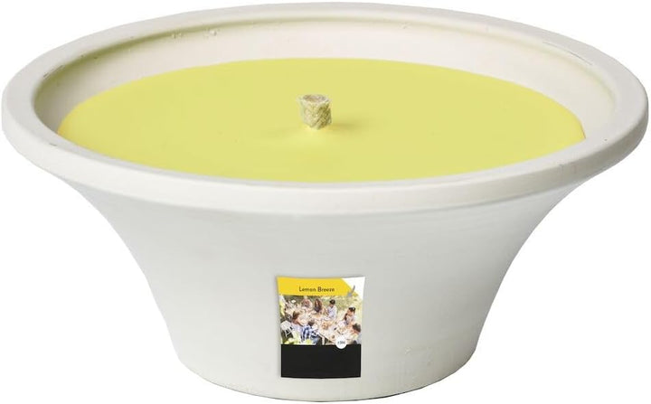 Flammschalen Lemon Breeze Citronella für draussen 4 Stück - Outdoor-Kerzen Terracotta - Für deinen G
