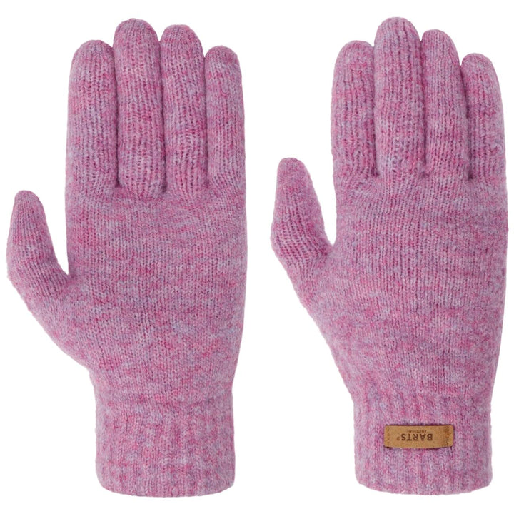 Barts Strickhandschuhe Witzia Gloves gestrickte Finger-Handschuhe Stück Berry, St&amp;