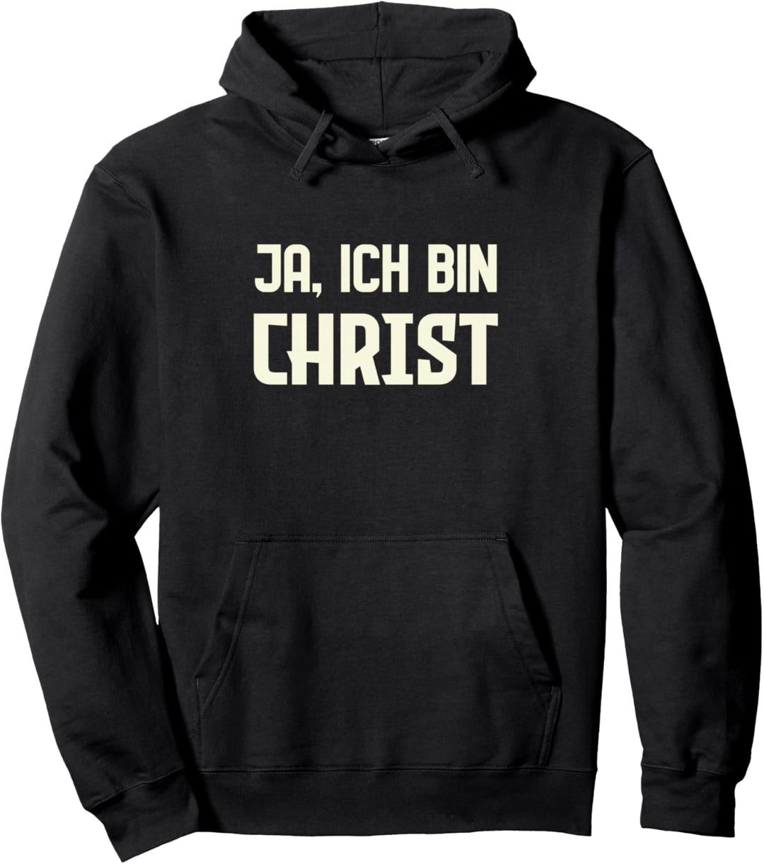 Jesus Christ Kirche Christentum Gott Religion Gläubig Kreuz Pullover Hoodie