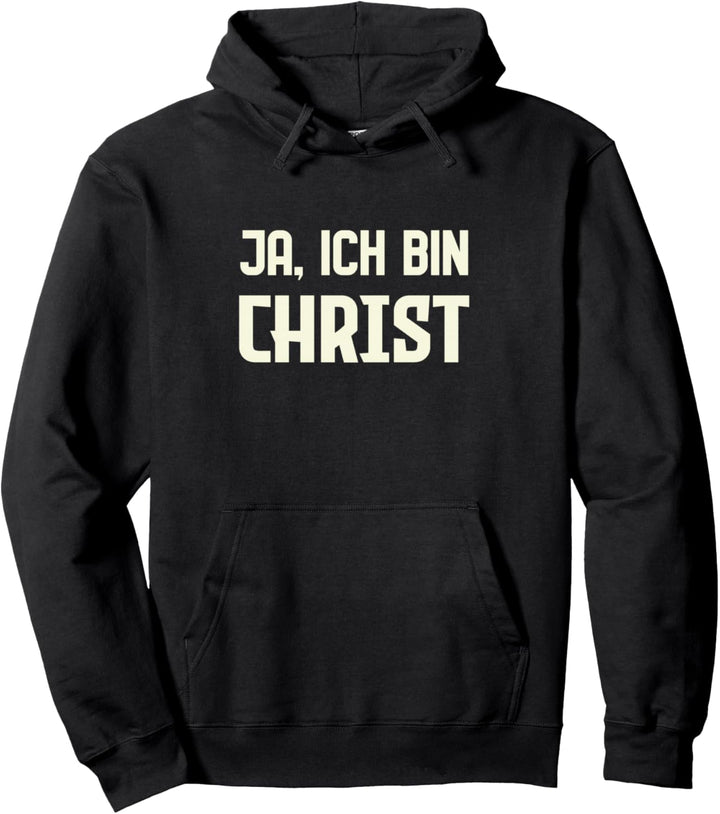 Jesus Christ Kirche Christentum Gott Religion Gläubig Kreuz Pullover Hoodie