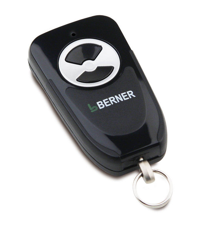 Berner Miniatur Handsender BHS121 (Frequenz 868 MHz, Zubehör für Torantriebe, 2 Kanal, inkl. Ringöse