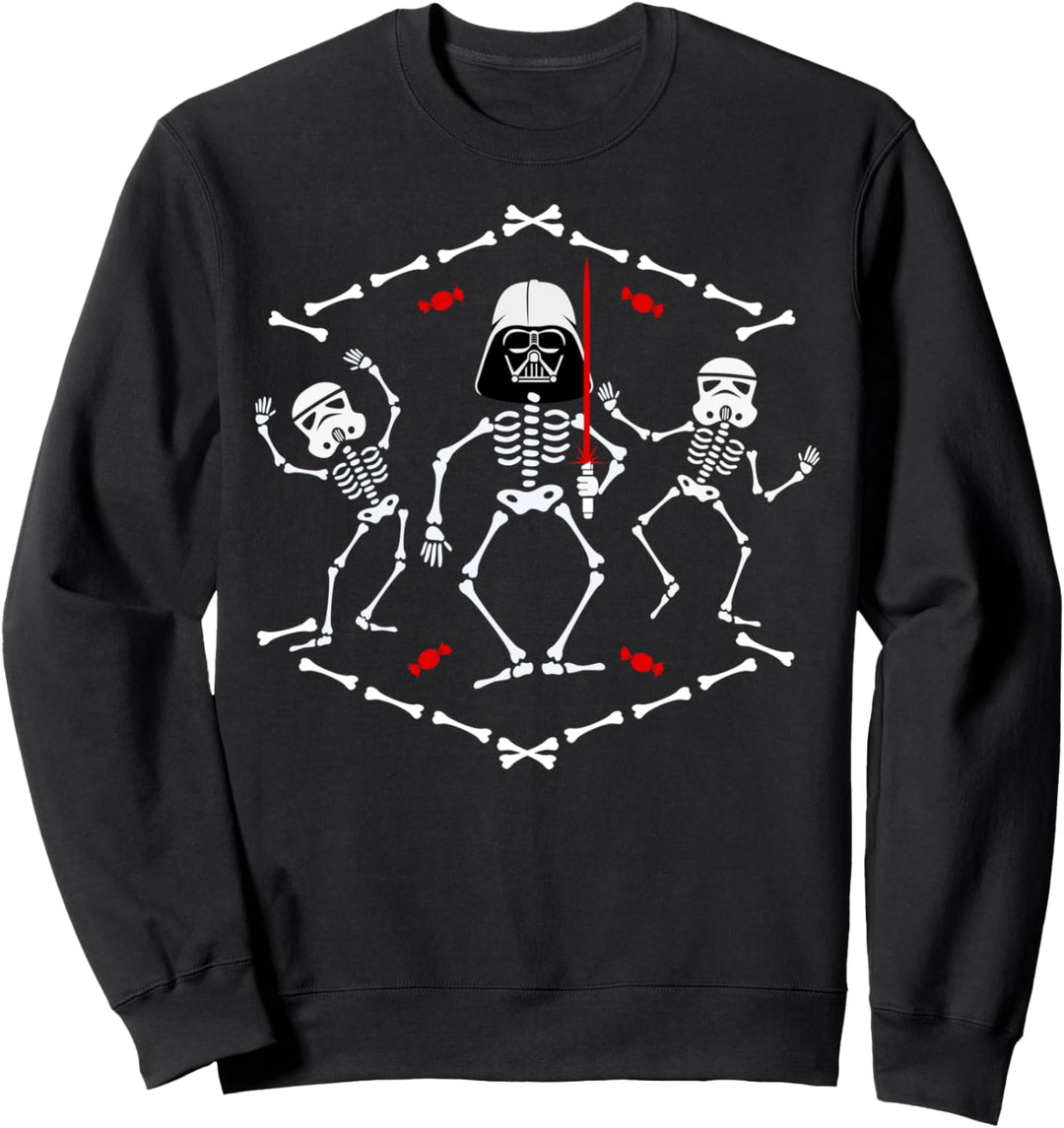 Star Wars Darth Vader & Skeleton Troopers Halloween Poster Sweatshirt