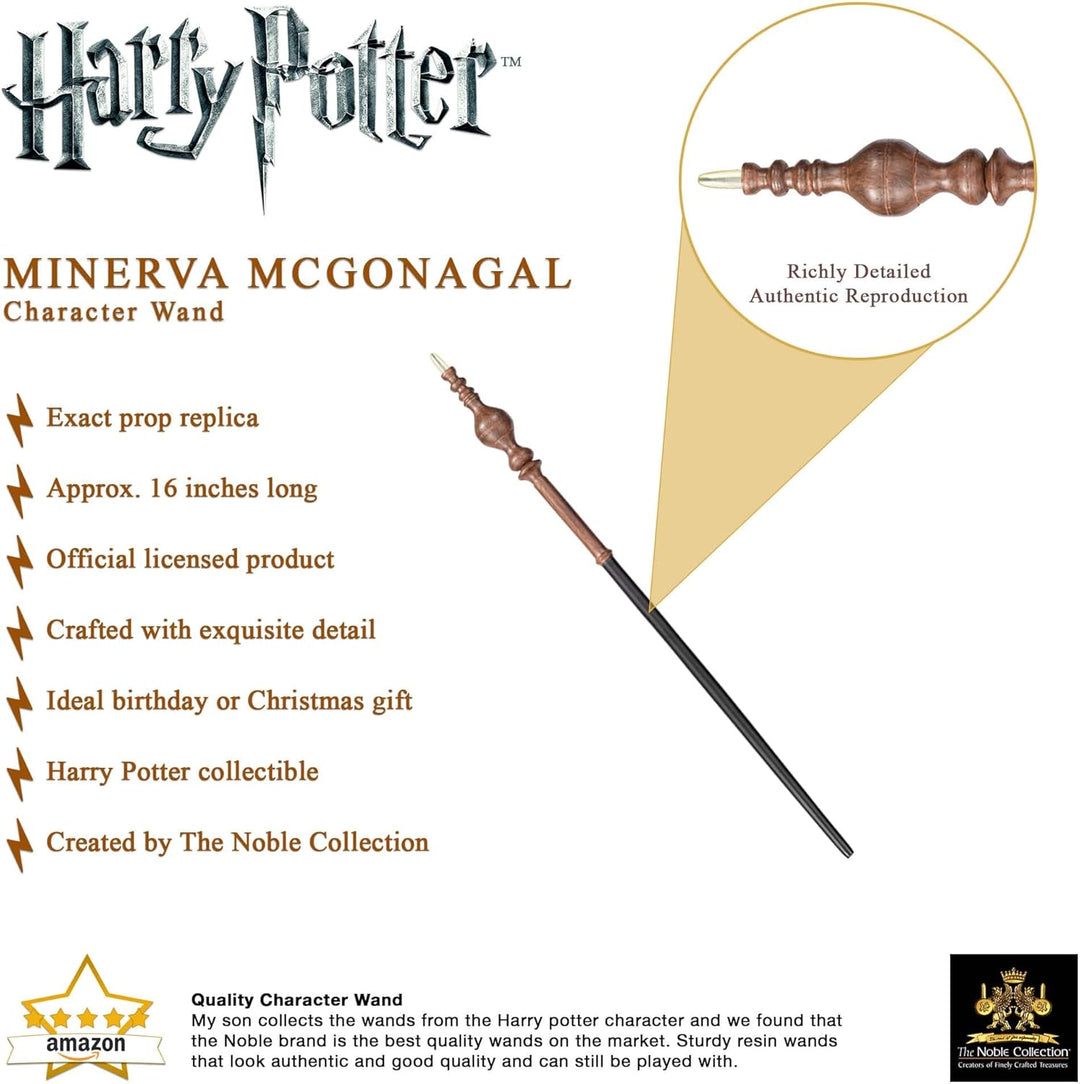 The Noble Collection Harry Potter Minerva McGonagall Character Wand by