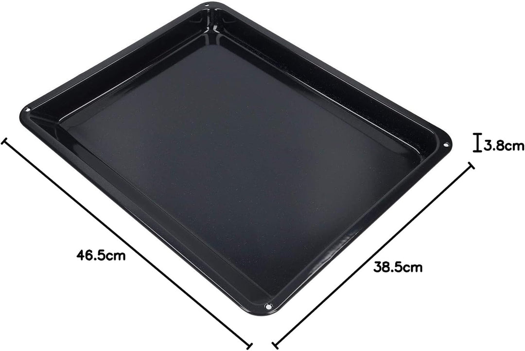 LUTH Premium Profi Parts Backblech 46,5 x 38,5 cm für Backofen Ofen kompatibel mit AEG Electrolux Pr