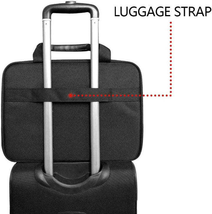 KROSER Laptop Tasche 15,6 Zoll Business Tasche Laptop Umhängetasche Wasserabweisend Schultertasche D