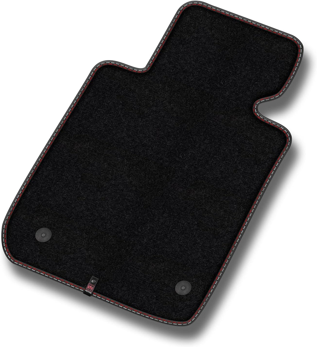 M MOTOS Velours Premium fussmatten Auto kompatibel mit VW T5 2003-2015, VW Transporter T6 2015-2019