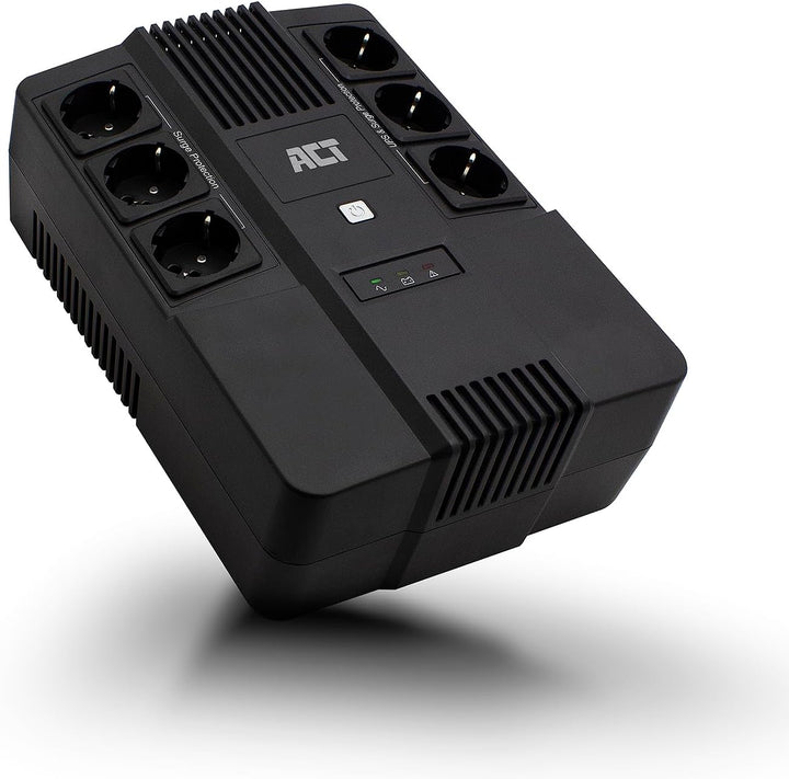 ACT Back-up USV Unterbrechungsfreie Stromversorgung Line Interactive, 600VA Batterie UPS Power Suppl