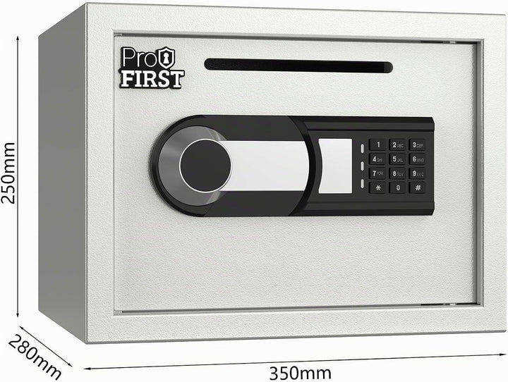 Profirst Möbeltresor Guardian 3 Einwurfschlitz Stahl Elektronikschloss Notöffnung herausnehmbarer Fa