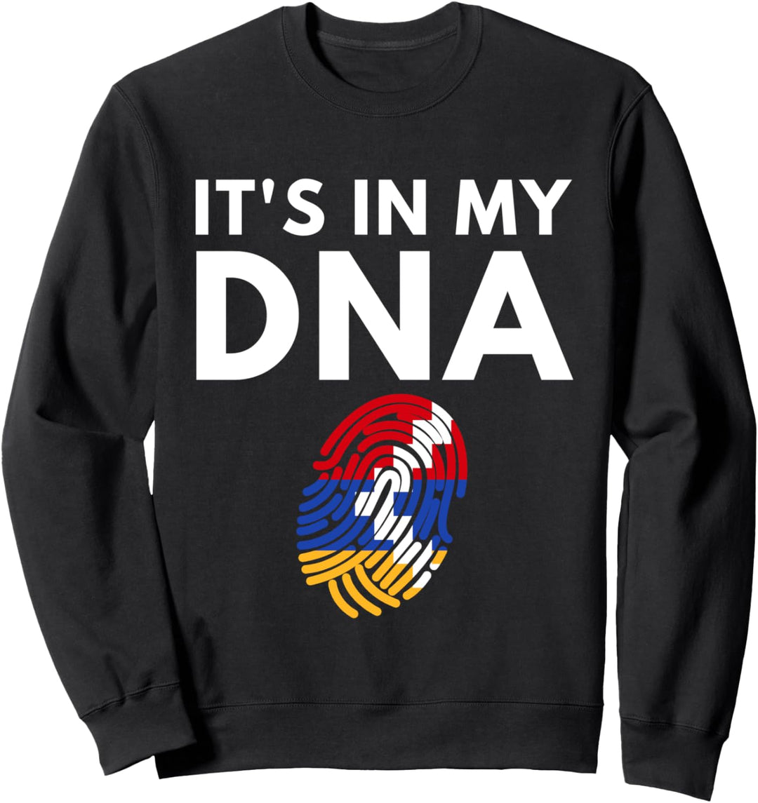 Artsakh Flag Armenian Vintage Arzach Retro Armenien Sweatshirt