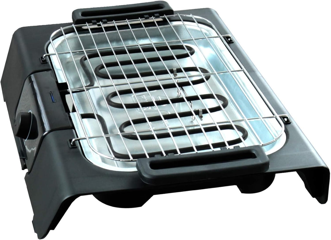 Kynast Tischgrill elektrisch 2000 Watt schwarz Elektrogrill