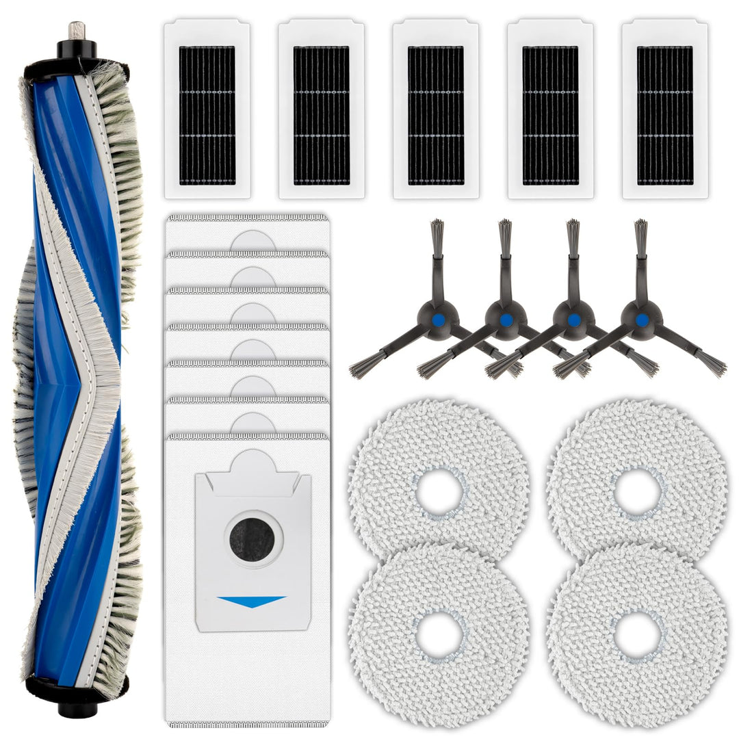 (21 Stück) X5 Omni-Ersatzteilset für den ECOVACS DEEBOT X5 Omni/ X5 Pro Omni Roboterstaubsauger, 1 B