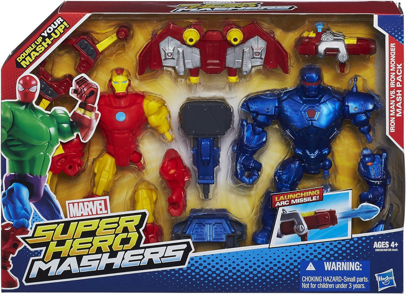 Marvel Super Hero Mashers Iron Man vs. Iron Monger Mash Pack