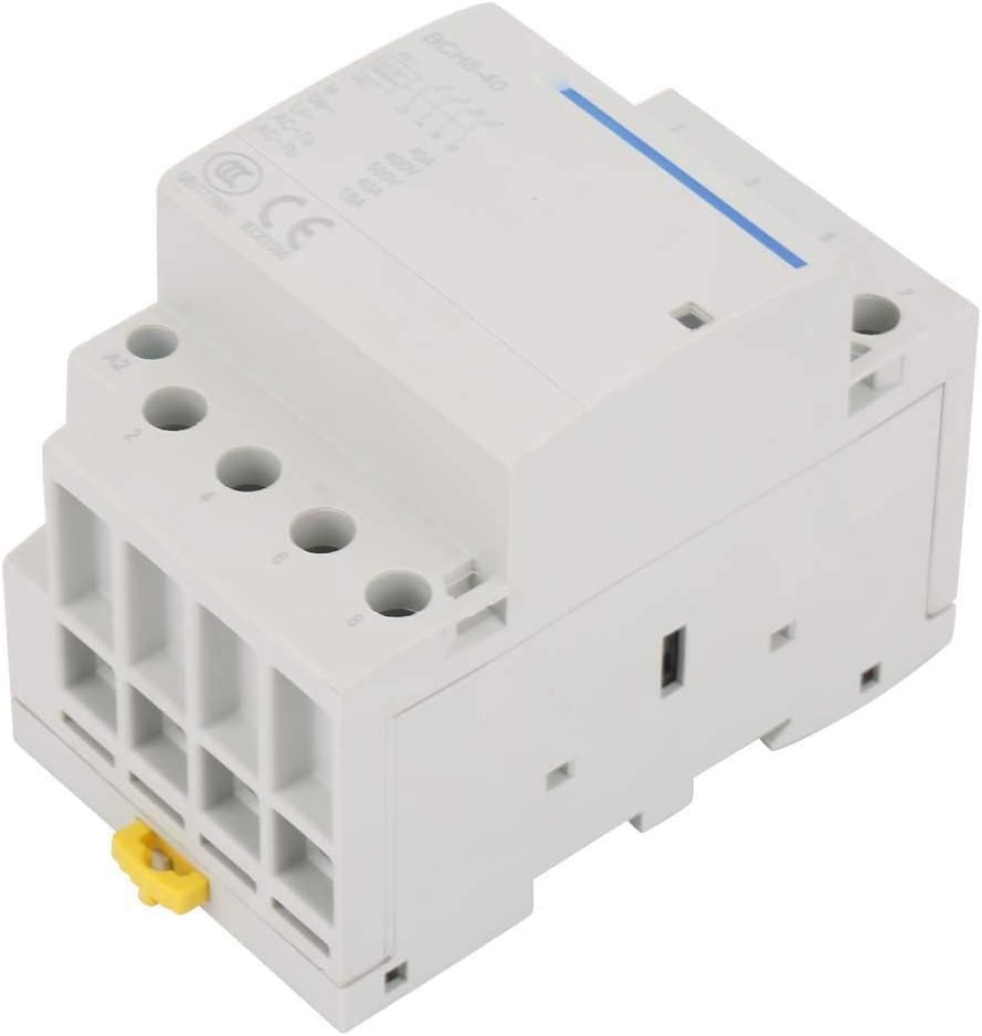 Wechselstromschütz, 4P 2NO2NC 40A 24V / 230V 50 / 60Hz Haushalts-Wechselstromschütz für Haushaltsanw