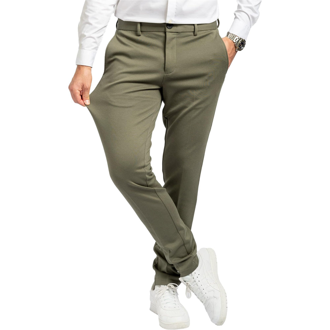 Performance Pants Herren - Stilvolle Slim Fit Herren Hosen Stretch - Hosen Herren Stretch - Angenehm