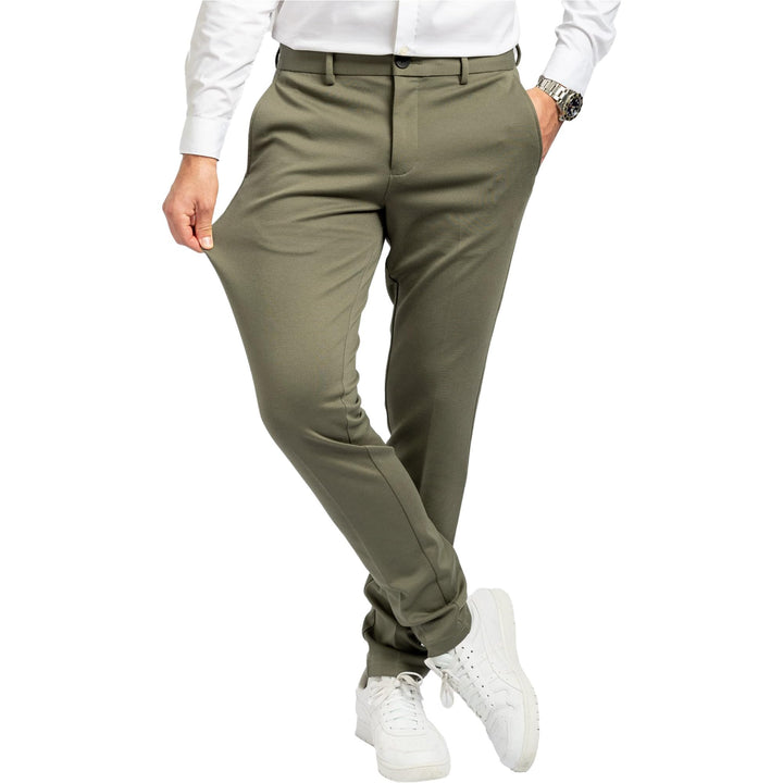 Performance Pants Herren - Stilvolle Slim Fit Herren Hosen Stretch - Hosen Herren Stretch - Angenehm