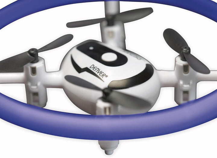 DENVER® Drohne mit Gyrofunktion und LED-Licht, 2.4 Ghz