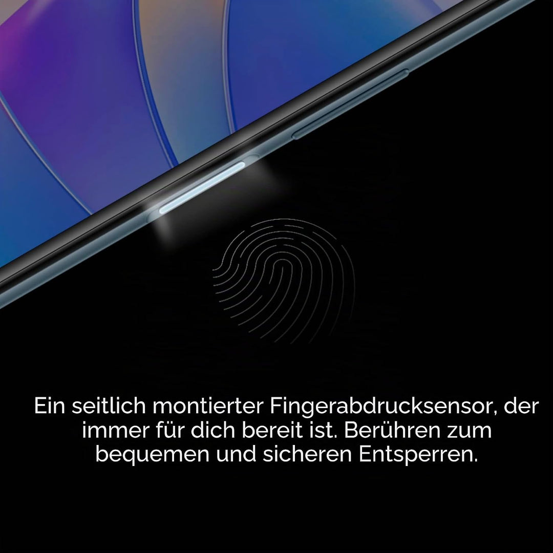Honor X7a 128GB/4GB RAM Dual-SIM midnight-black, Schwarz Mitternacht, (5109AMLW) Mitternachtsschwarz