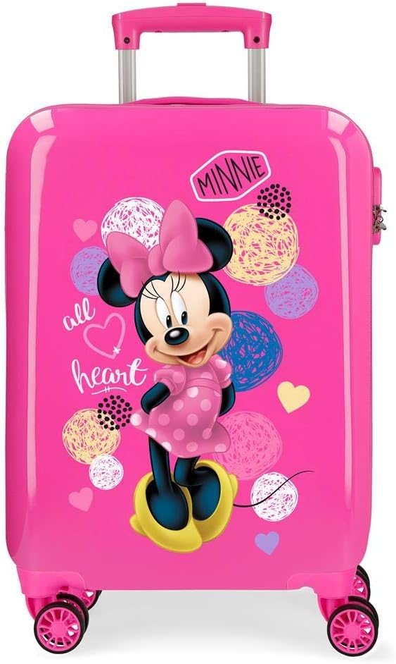 Disney (DIYL9) Love Minnie Infantil, Pink (Rosa) Fuchsia Koffer, Fuchsia Koffer