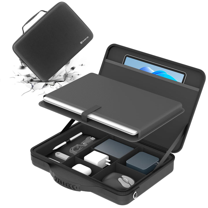 Smatree Hard Sleeve Umhängetasche Tasche für 13,8 Zoll Microsoft Surface Laptop 7 2024 Copilot+ PC,f