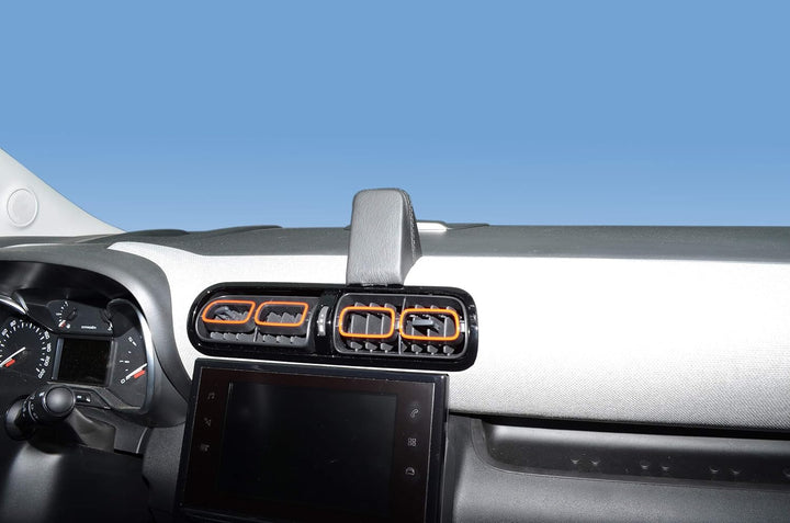 KUDA 7235 Halterung Kunstleder schwarz für Citroen C3 Aircross ab 2017, 7235