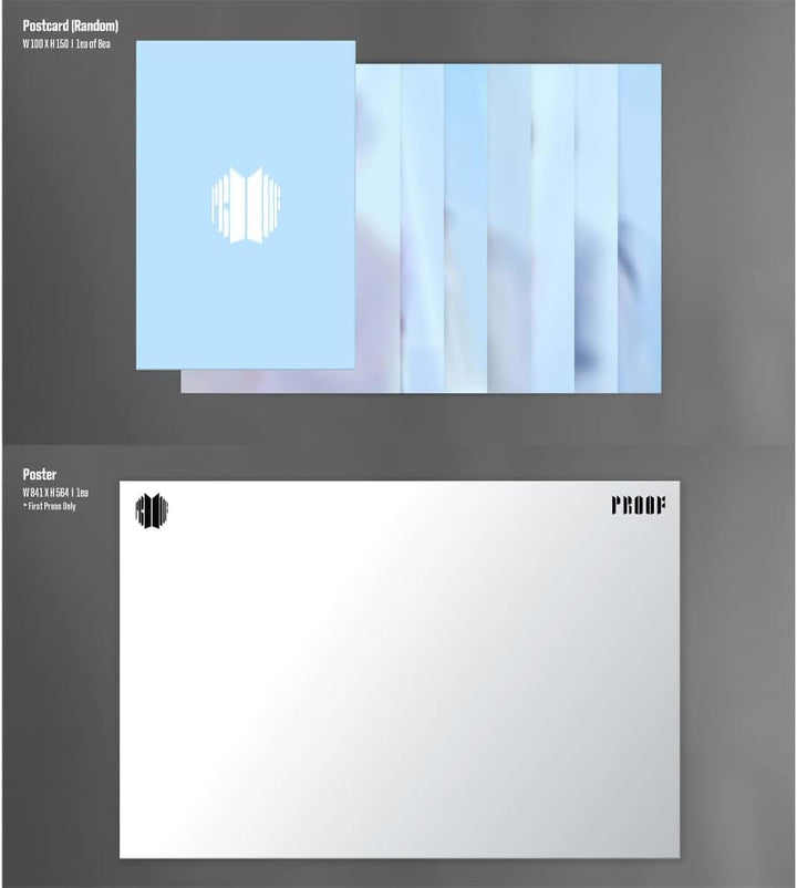 BTS - PROOF Album Standard Edition [Incl. Weverse Pre-Order Benefit] (Without Poster), Without Poste