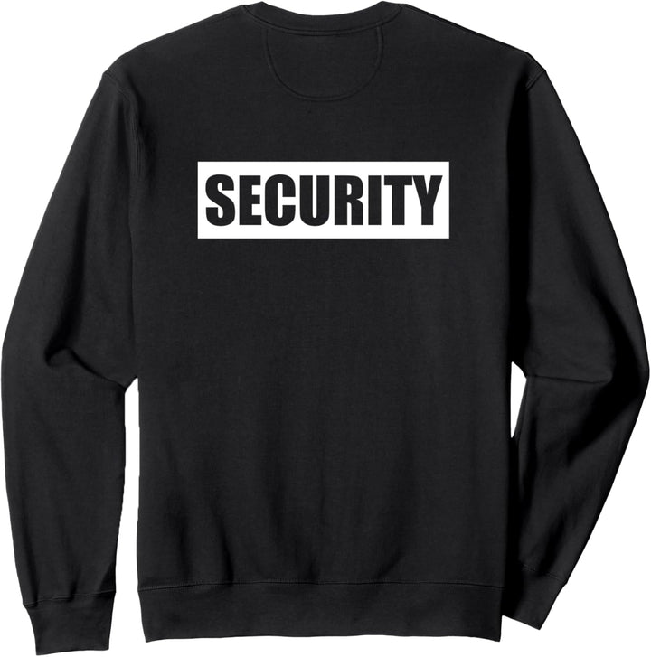 Security Team Sicherheitsdienst Wachdienst Sweatshirt