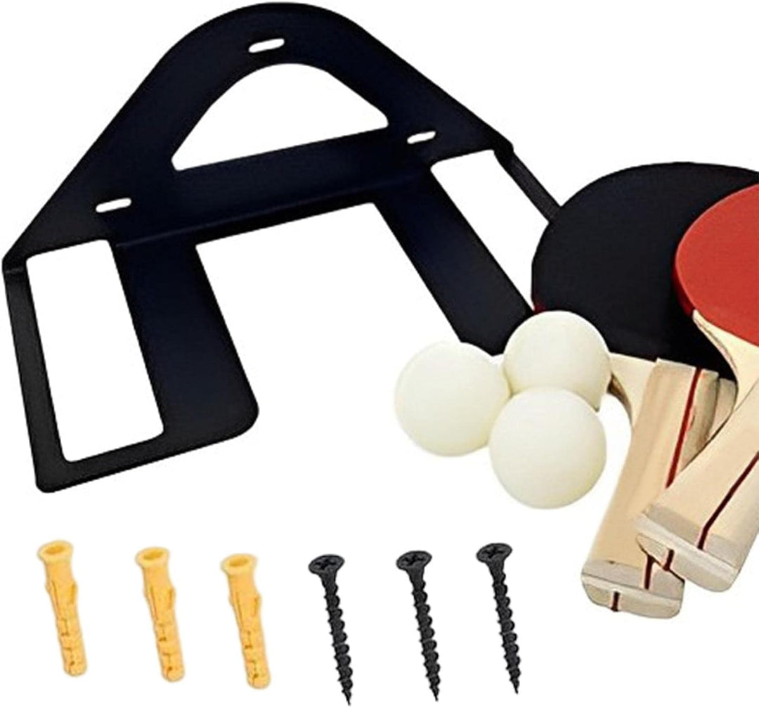Wandregal für Aufbewahrung Tischtennisschläger und -bälle, Tischtennis Schlägerhalter, Ausstellungss