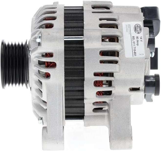 HELLA - Generator/Lichtmaschine - 14V - 80A - für u.a. Citroën C3 I (FC_, FN_) - 8EL 011 710-651