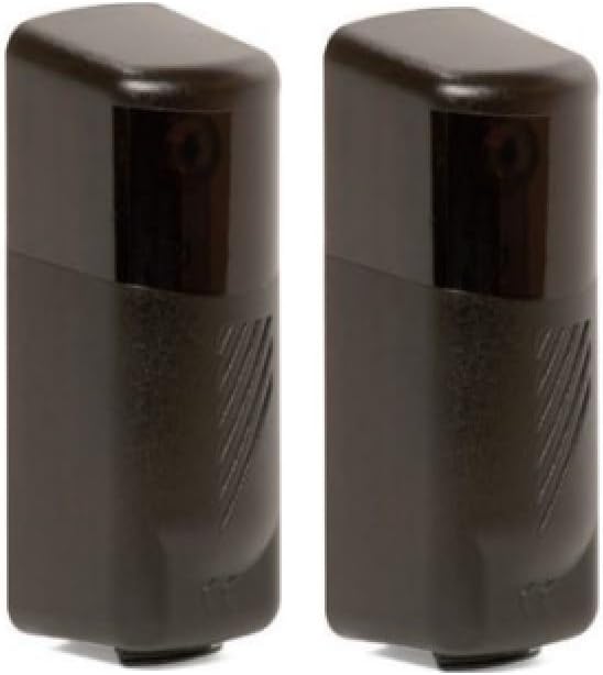 KINGGATES FOT180BAT Paar um 180° verstellbare Lichtschranken mit Batterien. Infrarot Lichtschranke d