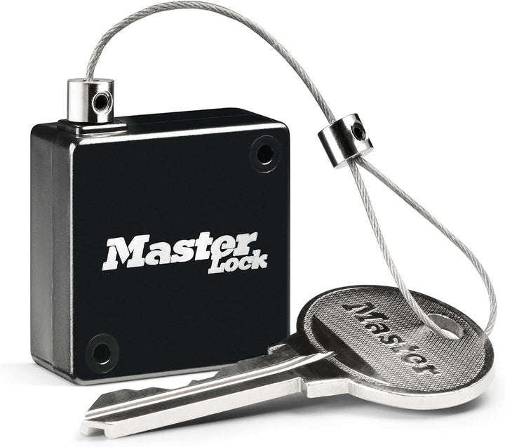 Master Lock Schlüsseltresor + Ausziehbares Schlüsselkabel [Weiss] [Medium] [Wandhalterung] - 5401EUR
