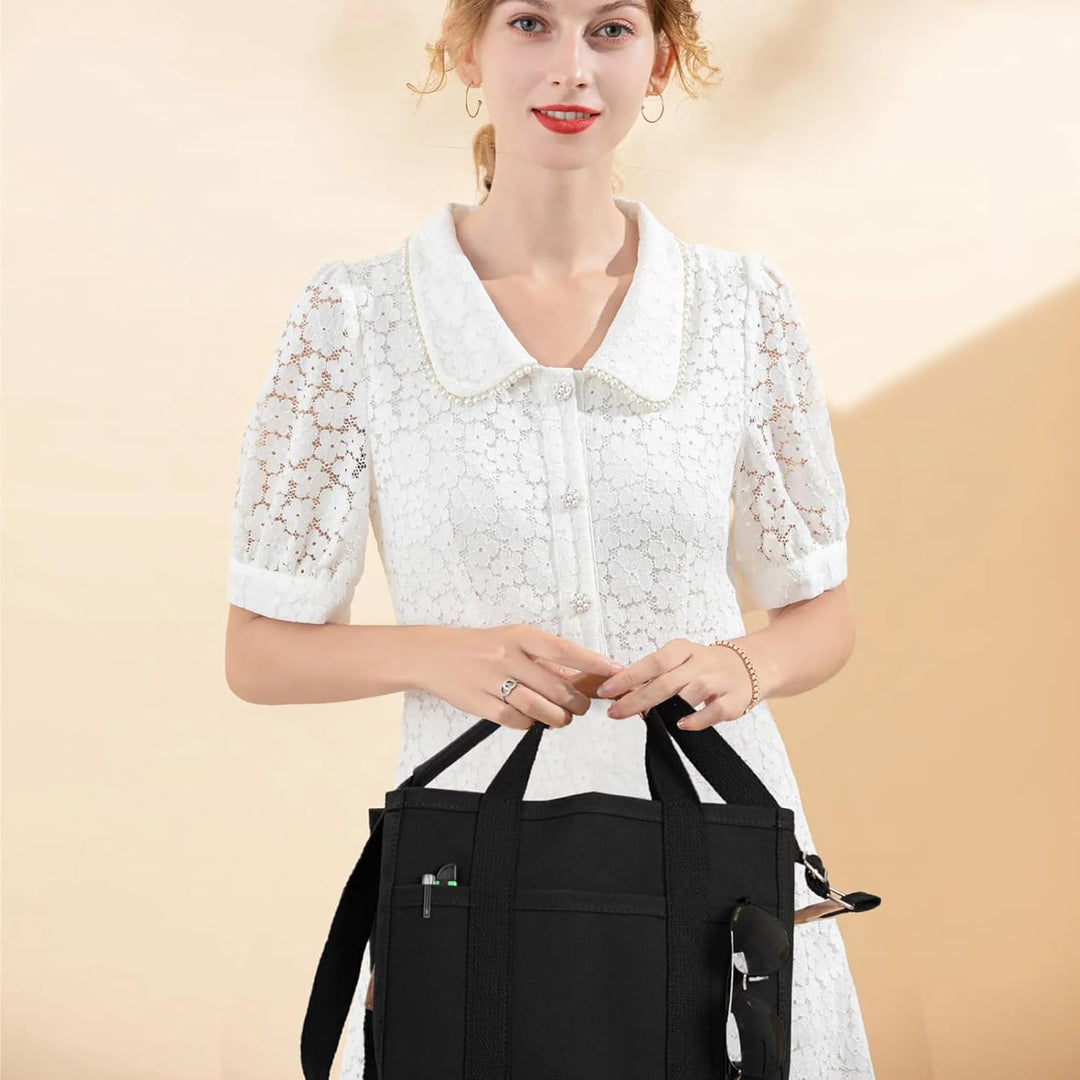 Mama-Tasche, Mama-Tasche, Wickeltasche, Mama Wickeltasche mit Fach, Canvas-Einkaufstasche mit mehrer