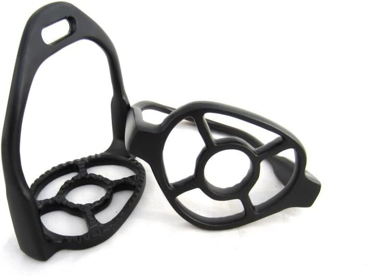 PS Pferdeartikel Black Edition Schwarzer portugiesischer barocker Steigbügel