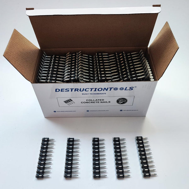 1000x Nägel für Beton 22mm - für Spit Pulsa 700, 27, 40, 65 & 800 - C6/22