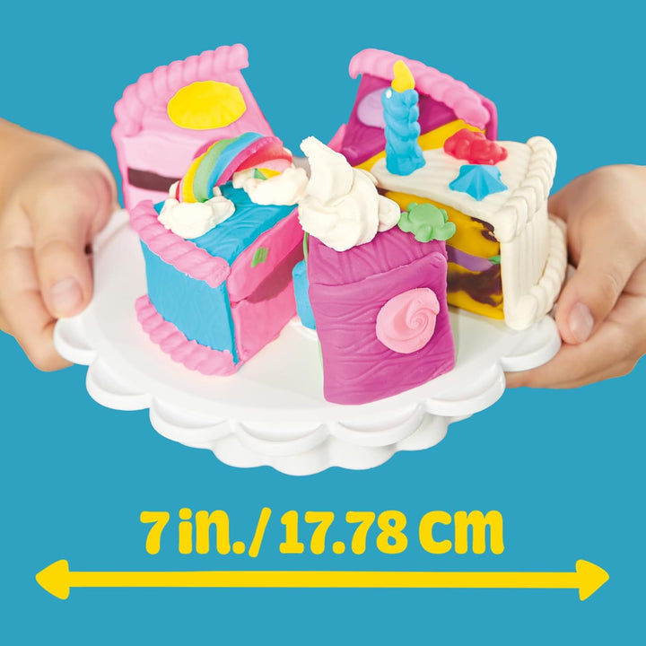 Play-Doh Bunte Konditorei mit Spielzeug-Ofen, Werkzeugen, Accessoires und 11 Dosen Knetmasse zum For