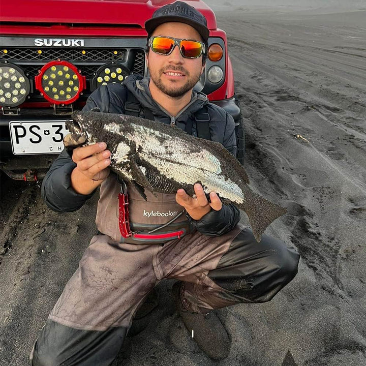 Kylebooker Angler Watvögel Angelhose Wathose Herren Anglerhose Atmungsaktiv Fliegenfischen Angelbekl