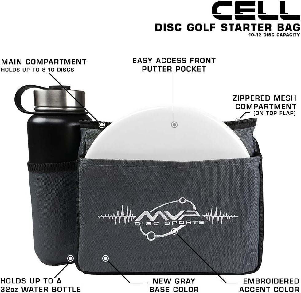 MVP Disc Sports Cell Einheitsgrösse Grau/Weiss, Einheitsgrösse Grau/Weiss