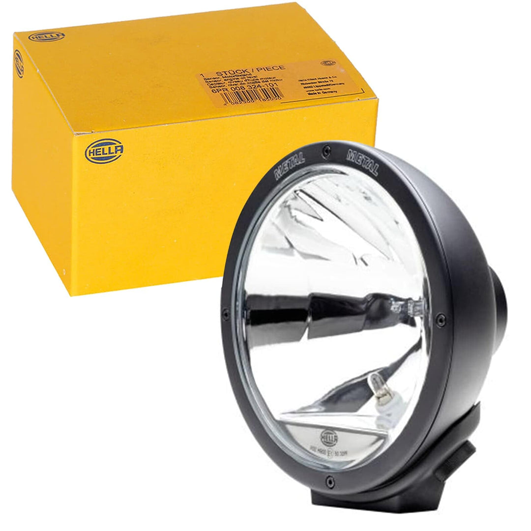 HELLA - Halogen-Fernscheinwerfer - Luminator Metal - E1 3099/ECE-R7/ECE-R112 - 24/12V - 1F8 007 560-