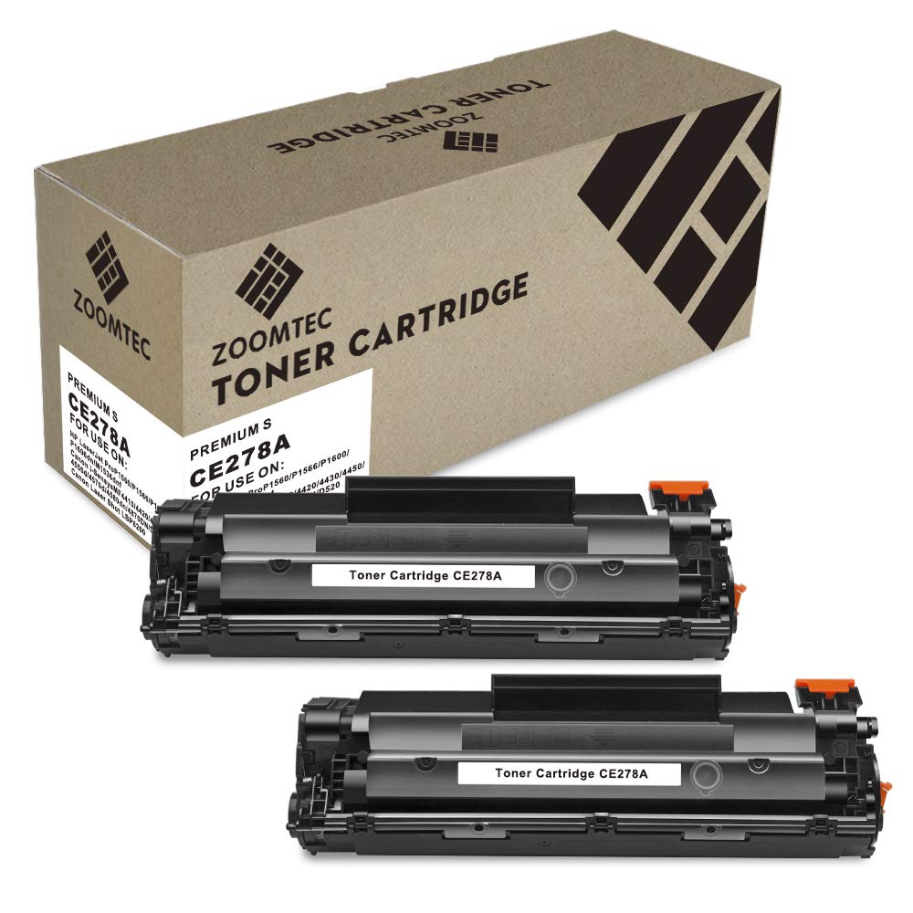 ZOOMTEC CE278A 78A Tonerkartusche für HP Laserjet M1500 M1536DNF M1537DNF M1538DNF M1539DNF P1566 P1