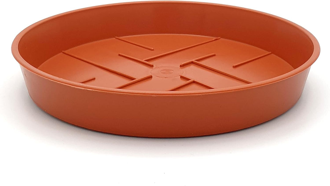 10er-Set Blumentopf-Untersetzer Rund aus Plastik 40 cm Durchmesser, Untertopf für Innen- und Aussenb