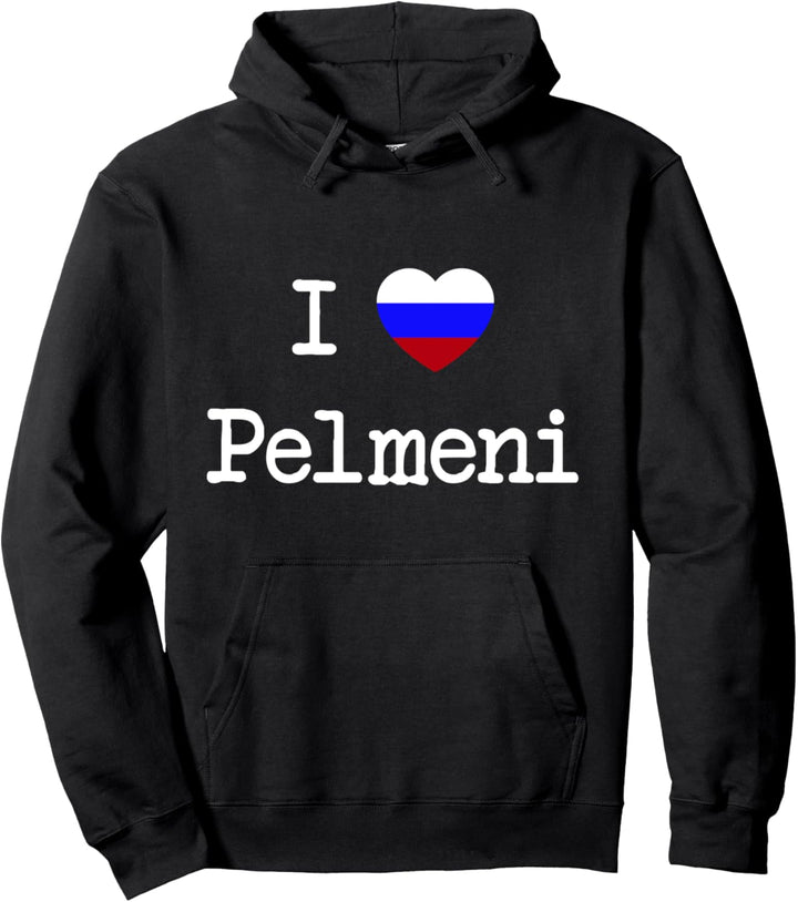 Russland I Love Pelmeni Lustiges Russen Geschenk Russia Pullover Hoodie