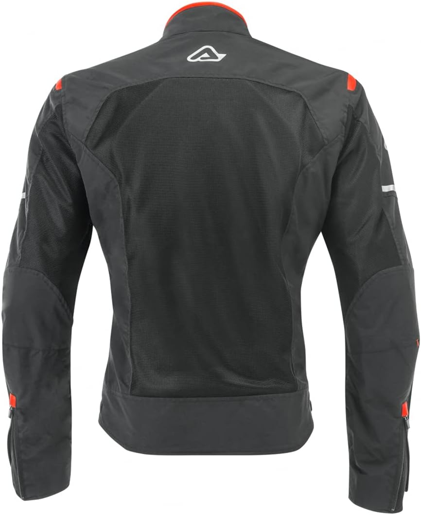Acerbis Unisex 0023744.323.062 Jacke, schwarz/rot, S