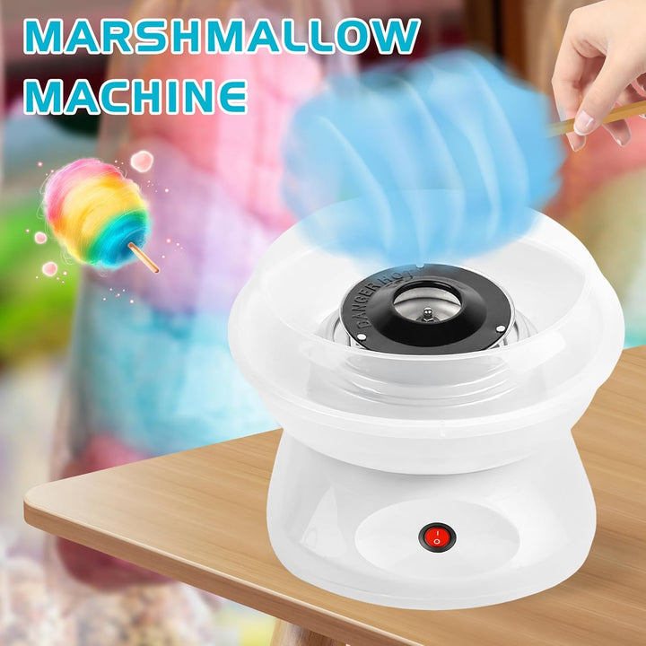 Zuckerwattemaschine, Retro Cotton Candy Machine 450W für Zuhause, Zuckerwatte Maschine mit Zubehör u