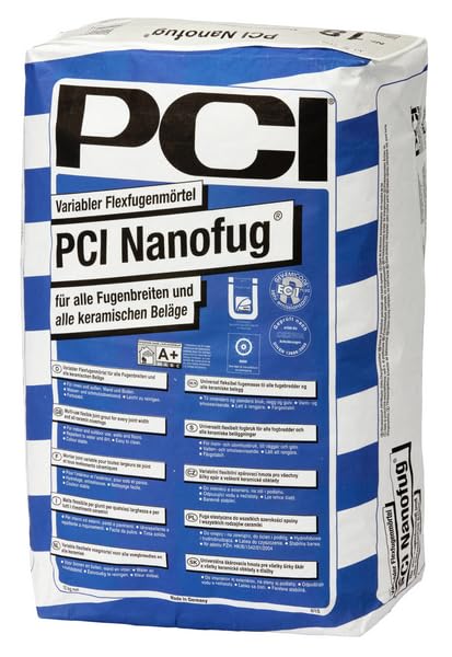 PCI Nanofug Variabler Flexfugenmörtel 15 kg - 11 Jasmin - Innen, Aussen, Boden oder Wand - Für alle