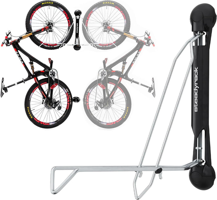 Steadyrack Fahrrad Wandhalterung - Classic Rack - Fahrrad Wandhalterung vertikal als Aufbewahrungslö